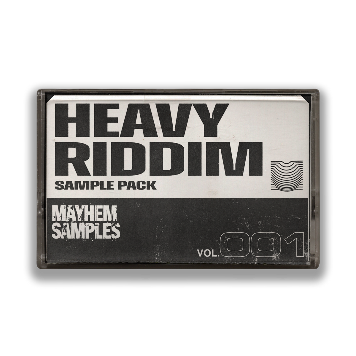 Shadow Samples Heavy Riddim Cassette Design Sample Pack