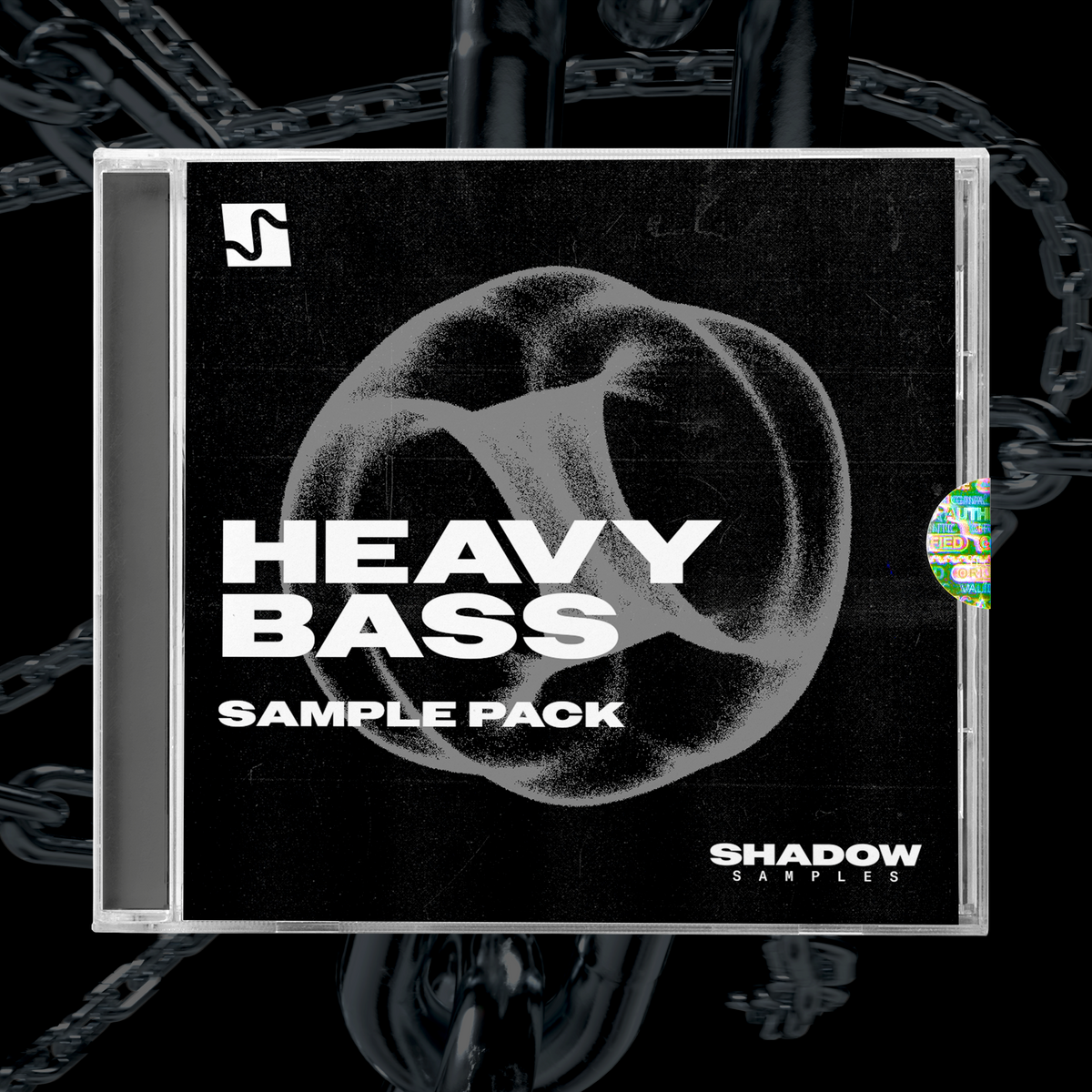 Shadow Samples Heavy Bass Sample Pack CD Design