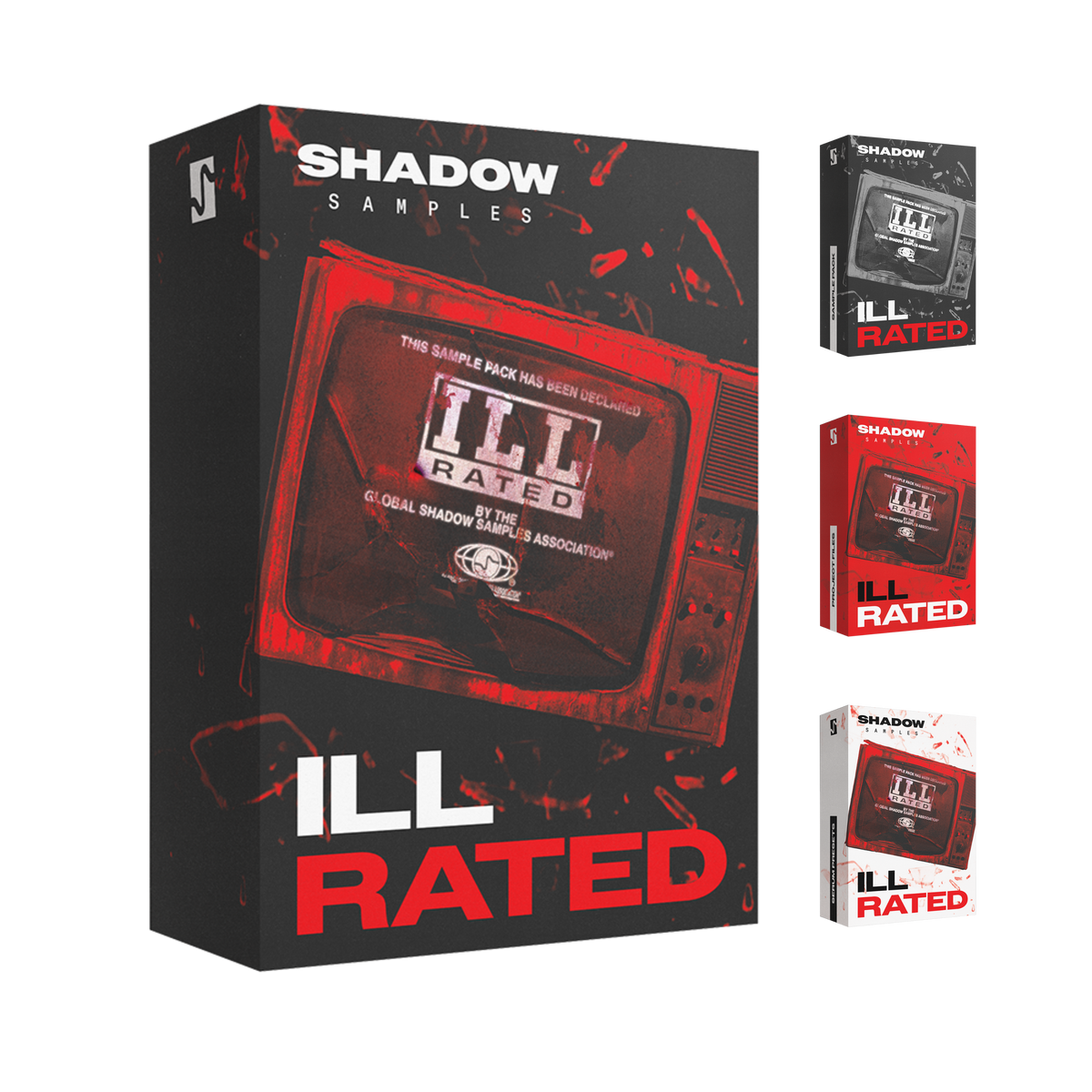 Shadow Samples ILL Rated Collection Overview Sample Pack Project Files Serum 2 Presets Boxart