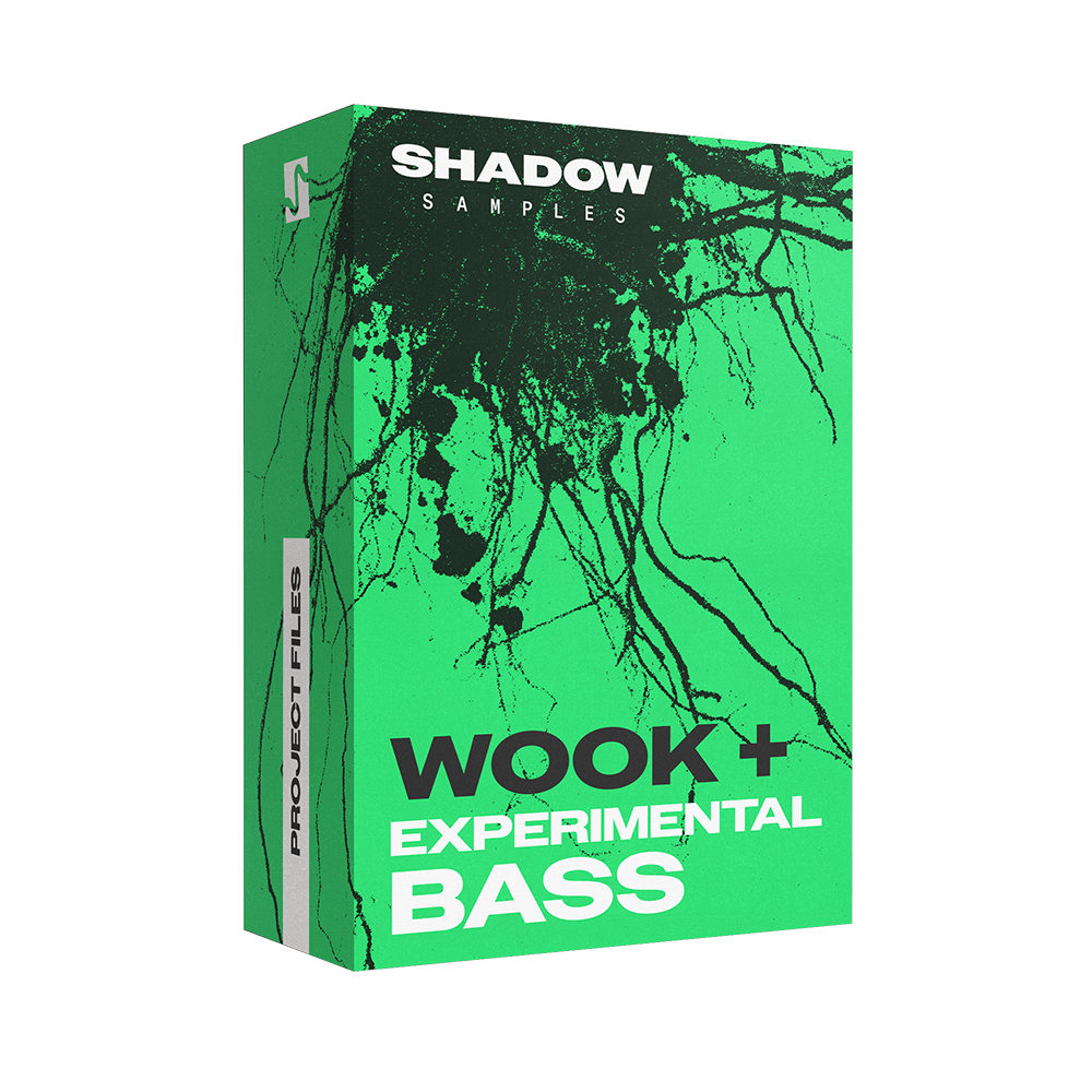 Shadow Samples Wook + Experimental Bass Project Files Ableton FL Studio Boxart