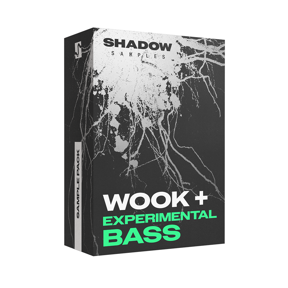Shadow Samples Wook + Experimental Bass Sample Pack Box Art