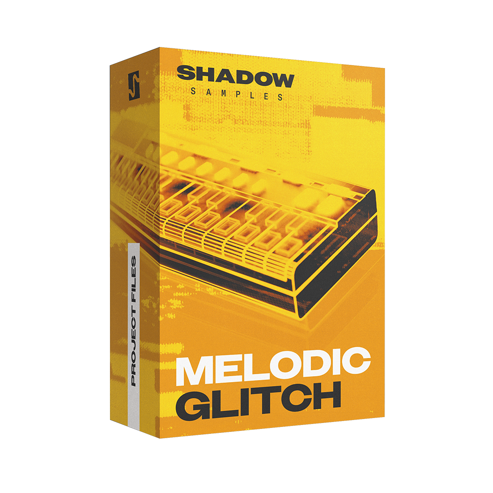 Shadow Samples Melodic Glitch Box Art Project Files Pack