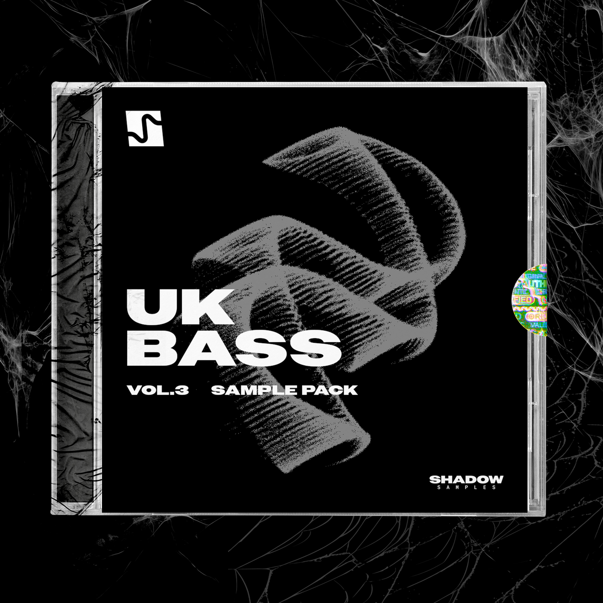 Shadow Samples UK Bass Vol.3 Sample CD Pack Design