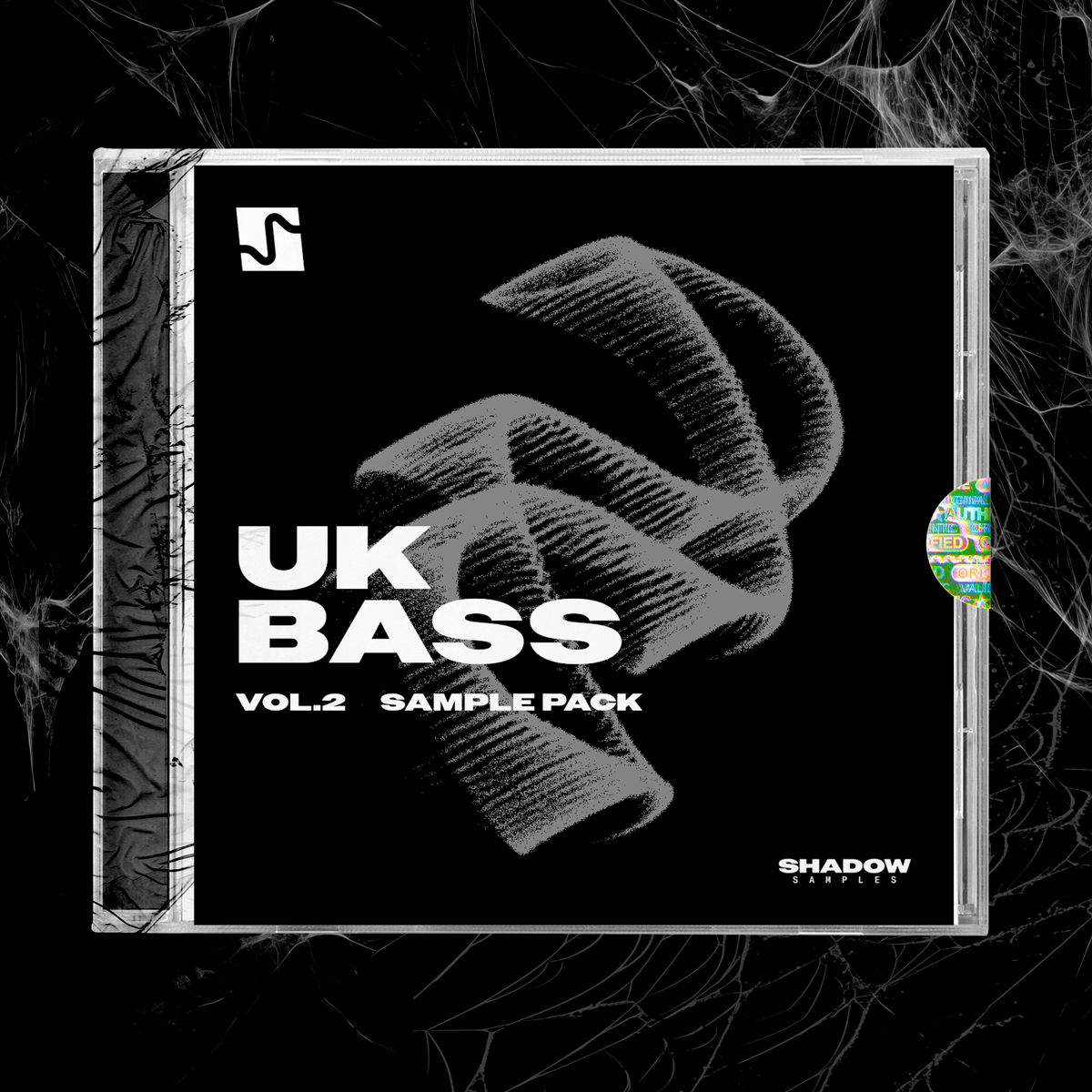 Shadow Samples UK Bass Vol.2 Sample CD Pack Design
