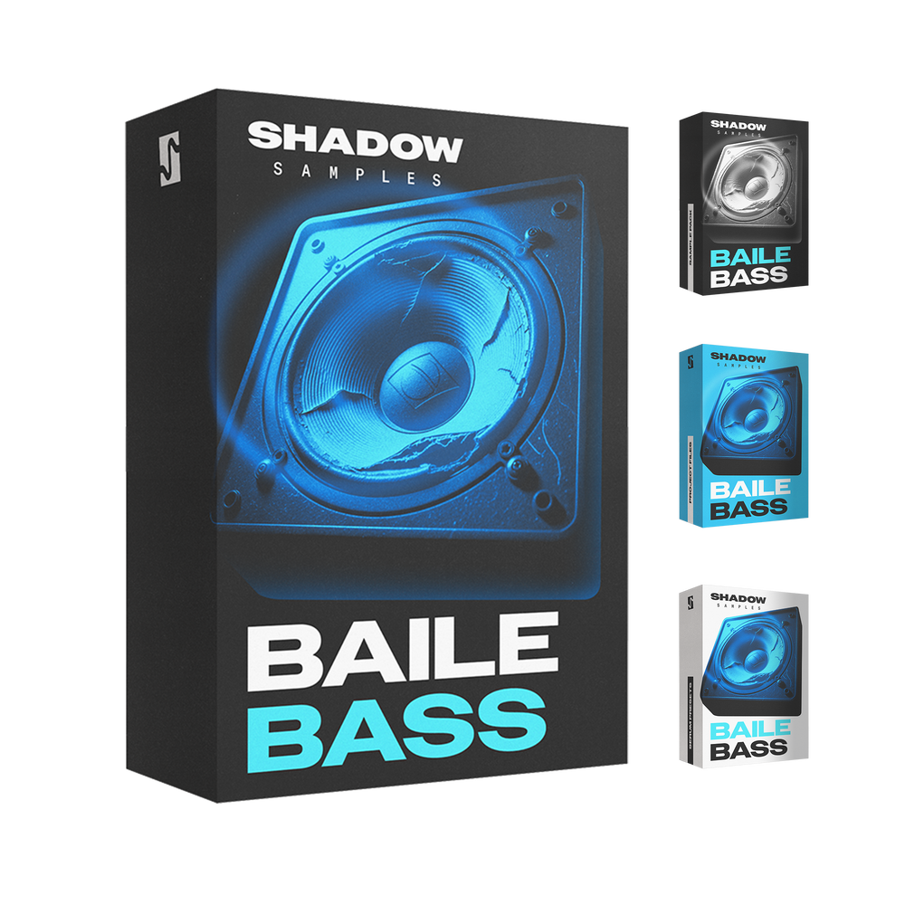 Shadow Samples Baile Bass Collection Overview Sample Pack Serum 2 Presets Project Files Box Art
