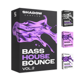 Shadow Samples Bass House Bounce Vol.2 Box Art Sample Pack Serum 2 Presets Project Files Collection Bundle Overview