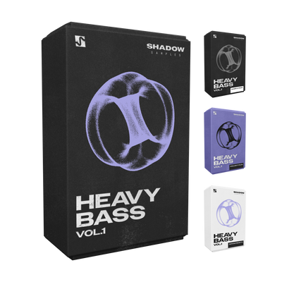 Shadow Samples Heavy Bass Vol.1 Product Box Collection Sample Pack Serum Presets Project Files