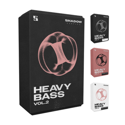 Shadow Samples Heavy Bass Vol.2 Product Box Collection Sample Pack Serum Presets Project Files