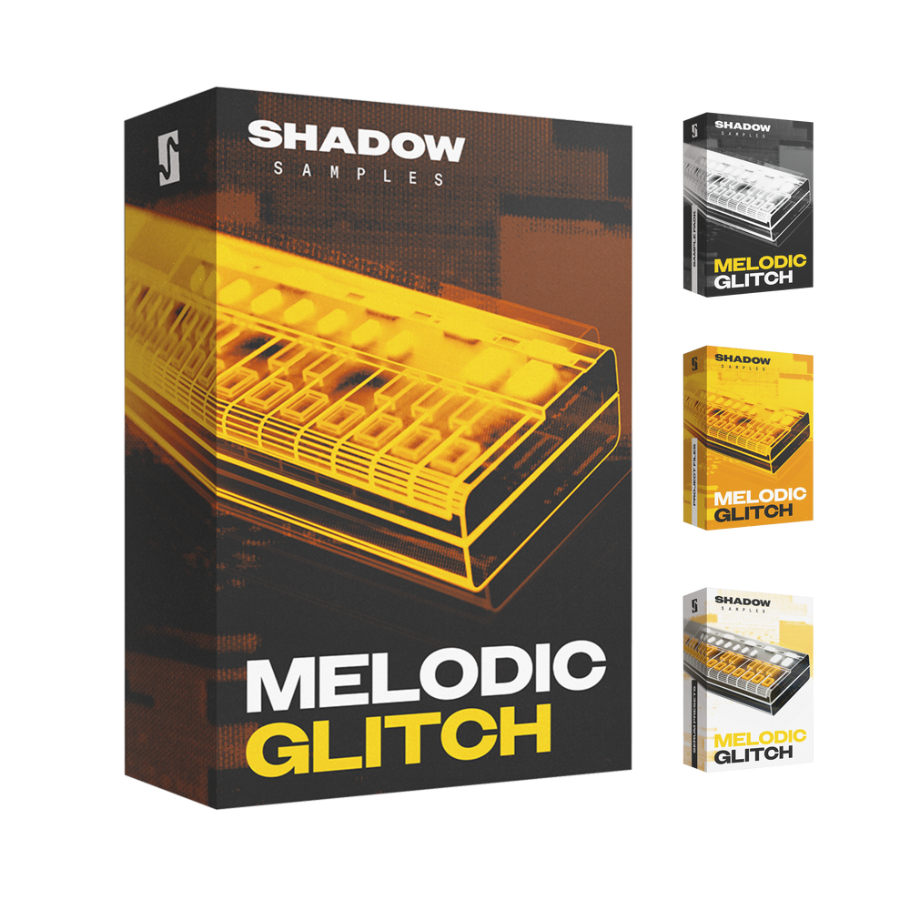 Shadow Samples Melodic Glitch Box Art Collection Overview Bundle Sample Pack Serum 2 Presets Project Files