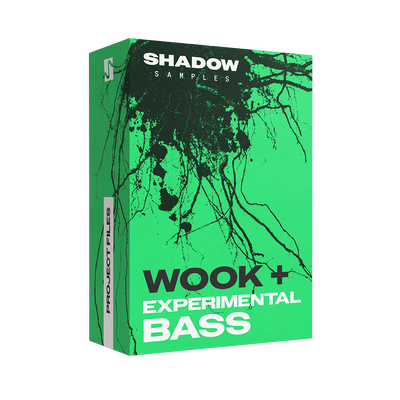 Shadow Samples Wook + Experimental Bass Project Files Ableton FL Studio Boxart