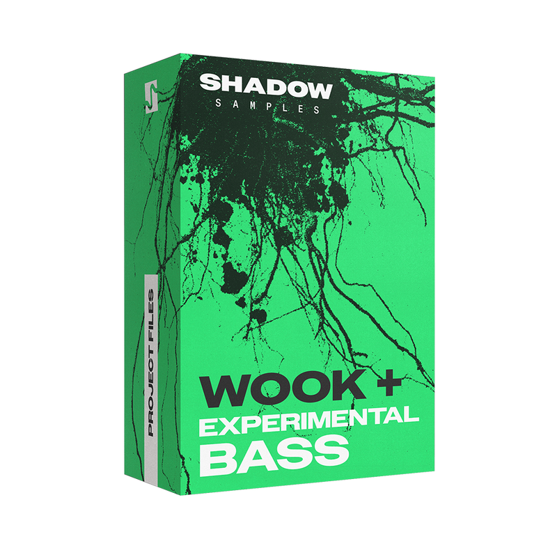 Shadow Samples Wook + Experimental Bass Project Files Ableton FL Studio Boxart