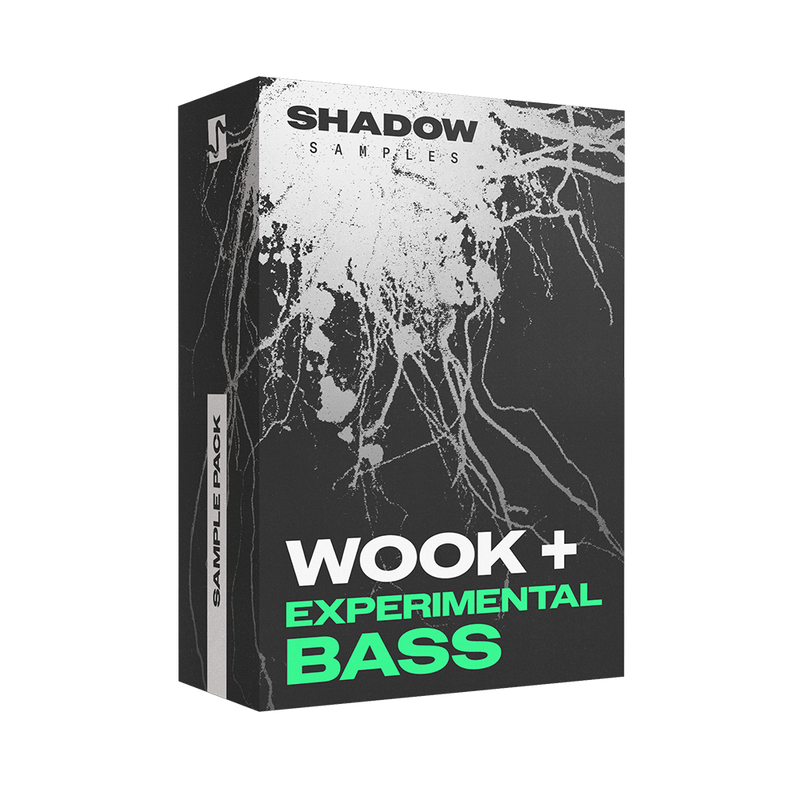 Shadow Samples Wook + Experimental Bass Sample Pack Box Art