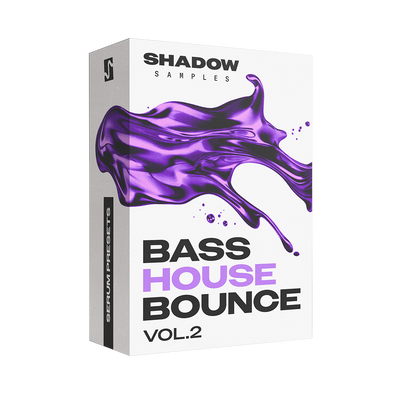 Shadow Samples Bass House Bounce Vol.2 Box Art Serum 2 Presets Pack