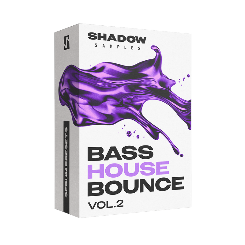 Shadow Samples Bass House Bounce Vol.2 Box Art Serum 2 Presets Pack