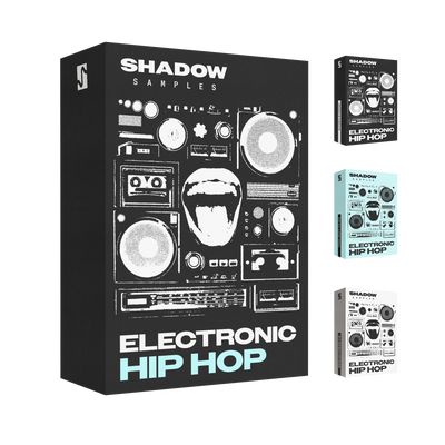 Shadow Samples Electronic Hip Hop Sample Pack Box Art Collection Overview Sample Pack Serum 2 Presets Project Files