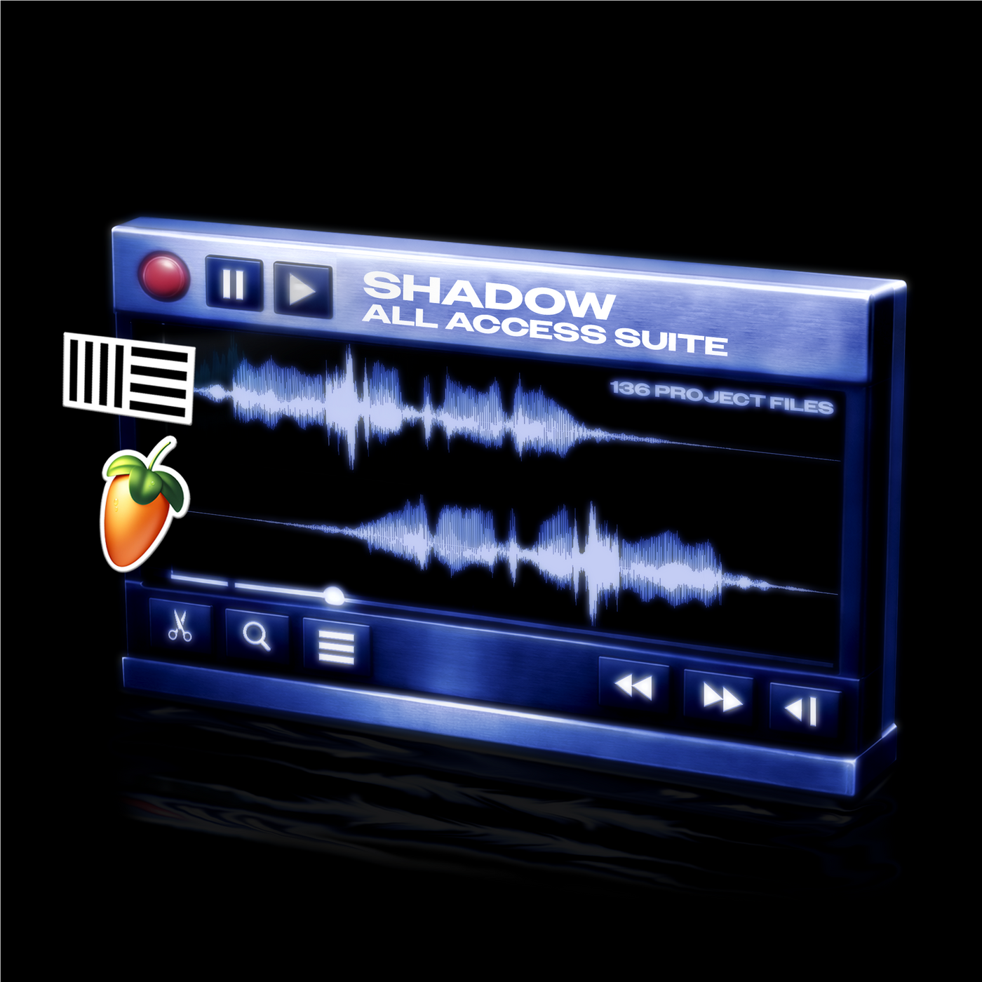 Shadow Samples All Access Suite: Visual Asset, 3D Project File Player, Ableton, FL Studio