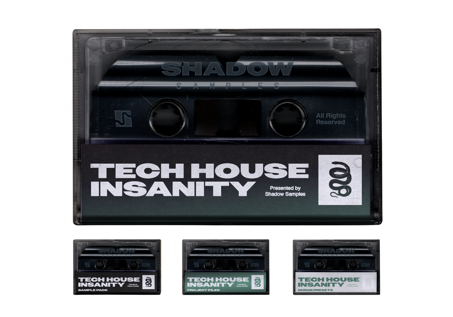 Shadow Samples Tech House Insanity Bundle Complete Overview Sample Pack Project Files Serum Presets Cassette Design
