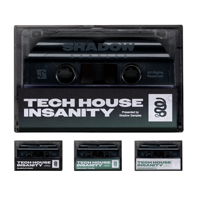 Shadow Samples Tech House Insanity Bundle Complete Overview Sample Pack Project Files Serum Presets Cassette Design
