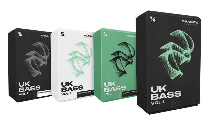 Shadow Samples UK Bass Vol.1 Collection Overview Sample Pack Project Files Serum 2 Presets Bundle