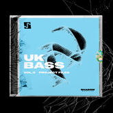 Shadow Samples UK Bass Vol.2 Project Files CD Pack Design